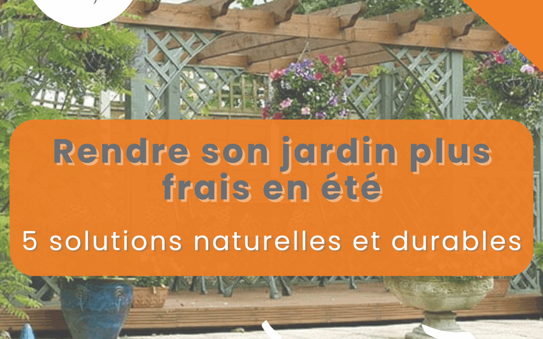 Comment rendre son jardin plus frais en été ? 5 solutions naturelles et durables