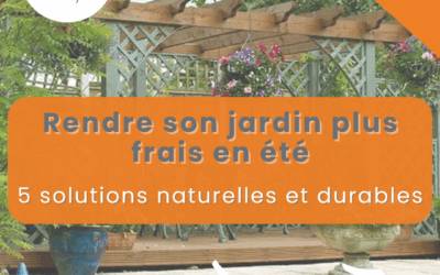 Comment rendre son jardin plus frais en été ? 5 solutions naturelles et durables